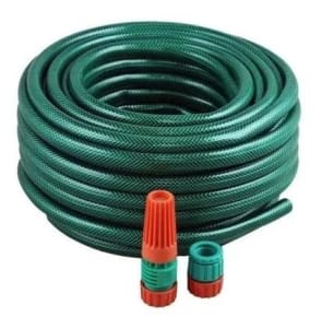 Kit Mangueira 30m Jardim Tranada Silicone Engates Rápidos Ecco Garden