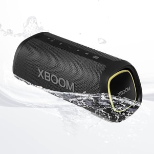 Caixa de Som Bluetooth LG Xboom Go XG5S - Bateria 18H, 20W RMS, Iluminação de Estúdio, IP67, Track Woofer de Fibra de Carbono