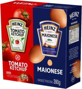 Ketchup e Maionese Heinz Pack