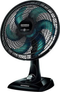 Ventilador de Mesa Mondial 110V, 40cm, 6 pás, Super Power - VSP-40-AP