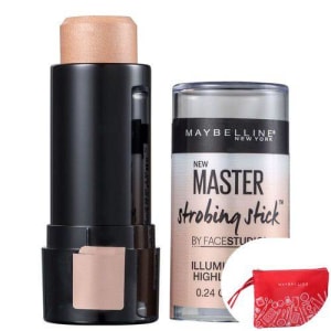 Kit Maybelline Master Strobing Stick Medium Nude Glow 200 - Iluminador Cintilante 6