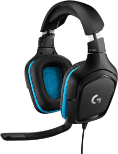 Headset Gamer Logitech G432 7.1 Som Surround Drivers 50mm