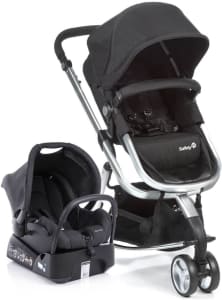 Carrinho de Bebê Safety 1st Travel System (‎Preto com prata)