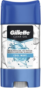  Gel Antitranspirante Gillette Cool Wave 113g 