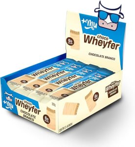 +Mu Chocowheyer Proteico Sabor Chocolate Branco - Display com 12 unidades - 300g