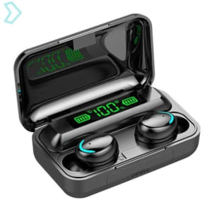 Fone De Ouvido Sem Fio Bluetooth 5.0 Esportivo TWS In-ear Estéreo Compatível Com Xiaomi Android IOS - Preto