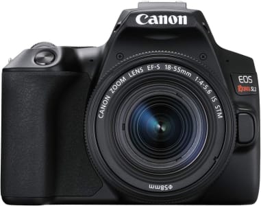 Câmera Canon SL3 DSLR com 24.1MP, 3", Gravação em Full HD - EF-S 18-55MM, Compacto