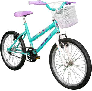 Bicicleta A20 Cindy Com Cesto - Track Bikes (Azul e Roxo)