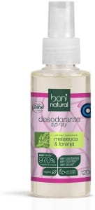 2 Unidades - Desodorante Spray Natural e Vegano Melaleuca e Toranja - 120ml