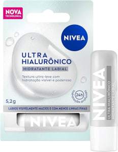 NIVEA Hidratante Labial Ultra Hialurônico 5,2g