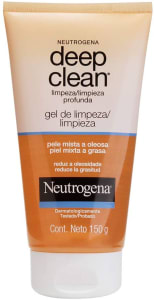 Gel de Limpeza Profunda Deep Clean, Neutrogena, 150g