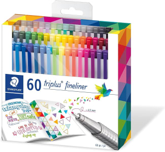 Staedtler Triplus Fineliner Brilliant Colours 60 Cores 334 C60