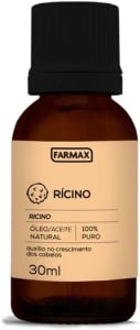 Farmax Óleo Capilar De Rícino Transparente 30 Ml