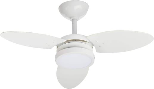 Ventilador Ventura LED 110/127V 3P, Tron, Branco