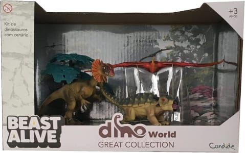 Candide DINO WORLD - GREAT COLLECTION,Amarelo