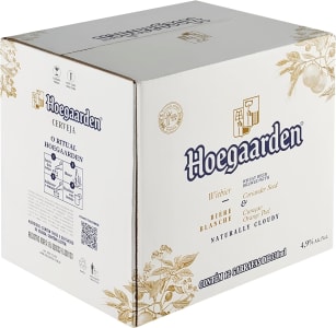 Pack Cerveja Hoegaarden 330ml Long Neck - 12 unidades