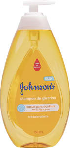 Shampoo Johnson's Baby para Bebê de Glicerina - 750ml