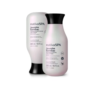 Combo Nativa SPA Jasmim Sambac: Shampoo 300ml + Condicionador 300ml