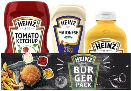 HEINZ Ketchup Mostarda E Maionese Heinz Pack