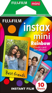 Filme Instax Mini Rainbow com 10 Fotos, Fujifilm