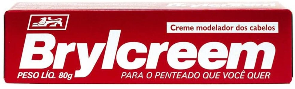 Brylcreem Creme Modelador, Granado, Vermelho, 80g