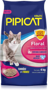 Pipicat Granulado Sanitario Floral Azul