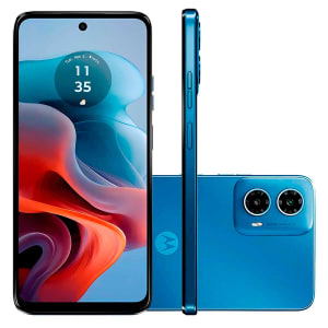 Smartphone Motorola Moto G34 128GB 5G Tela 6,5" — Azul 