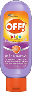 2 Unidades de Repelente Off Kids Loção 117ml