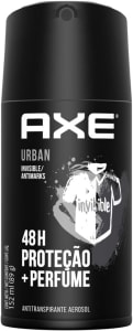 10 Unidades Antitranspirante Aerosol AXE Urban Invisible 152ml