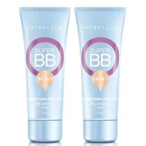 Kit 2 Super BB Cream Maybelline Cor Claro 30ml - Incolor