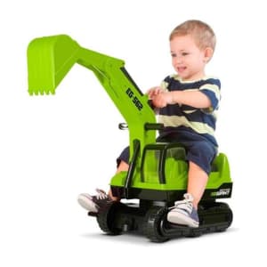 Trator Escavadeira Gigante Infantil Giant Escavator Verde - Roma Brinquedos - Trator de Brinquedo - Magazine {{route.pmdStoreName}}Logo LuLogo Magalu