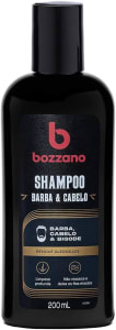 Shampoo para Barba Cabelo e Bigode Bozzano 200ml