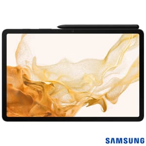 Tablet Samsung Galaxy Tab S8 256GB 5G 11" Android 13.0 + 6.0 MP - SM-X706BZAUZTO