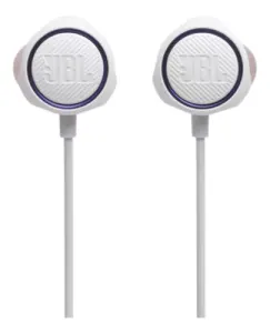 Fone de ouvido in-ear gamer JBL Quantum 50 JBLQUANTUM50 white