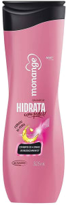 4 Unidades Shampoo Monange Hidrata Com Poder 325ml