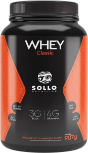 Whey Classic 907g (Chocolate Branco, Coco e Amêndoas)