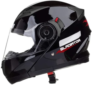 Capacete Texx Gladiator Preto Brilhante 56