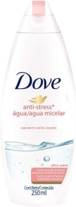 2 Unidades — Sabonete Líquido Dove Micelar Anti Stress - 250ml Cada