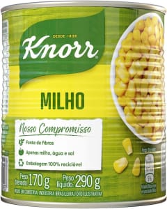 2 Unidades - Conserva Knorr Milho 170g