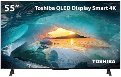 Smart TV 55" Toshiba QLED 4K Vidaa - TB026M