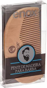 Enox Pente De Madeira Para Barba