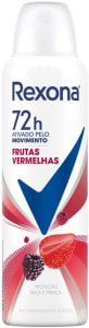 10 Unidades Desodorante Rexona Frutas Vermelhas Aerosol Antitranspirante 48h - 150ml