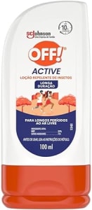 Off Repelente Active Loção 100ml