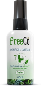 2 Unidades - Bloqueador de Odores Sanitários Freecô Original - 60ml