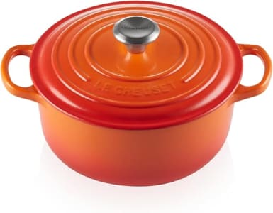 LE CREUSET Panela Redonda, 20 Cm - Signature, 2117720, Laranja