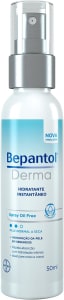 Bepantol Derma Hidratante Corporal e Hidratante Facial, Hidratação Instantânea, Spray 50ml