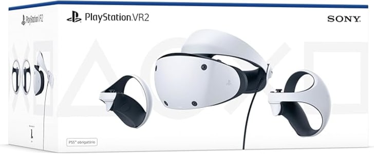 PlayStation VR2 Branco e Preto