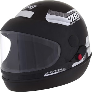  Pro Tork Capacete Sport Moto 788 58 Preto/Branco 