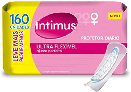 Intimus Protetor Diário Days Cuidado Diário Ultra Flexível, 160 unidades - Leve 160 Pague 110