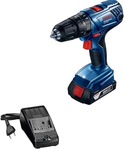 Bosch Parafusadeira E Furadeira De Impacto De ½' Gsb 180-Li 18V Com 1 Bateria 1 Carregador Bivolt E 1 Maleta